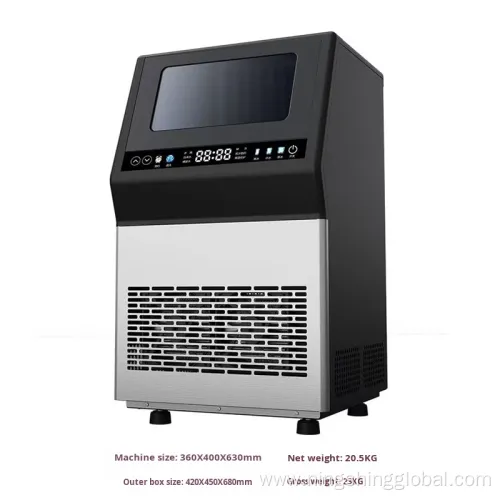 New Arrival 220V/110V Commercial Ice Maker 50KG/70KG Fully Automatic Cube Machine Made in China
